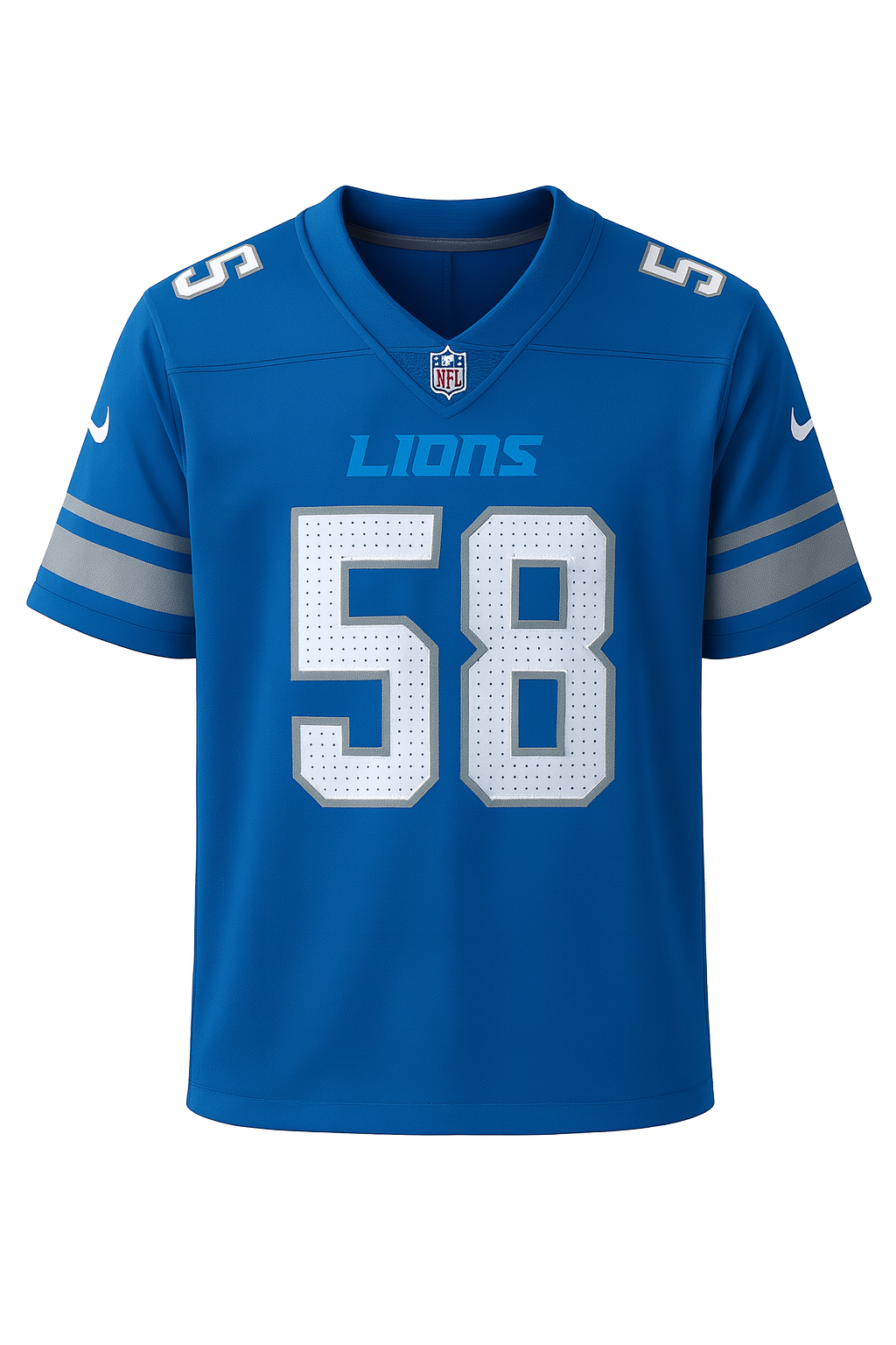 Team  Detroit Lions Home Jersey